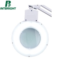 Optical test Equipment 5X Diopter Foldable Magnifying Glass Lamp Jewellers Loupe LED Table Lamp with Magnifier