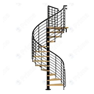 โรงงานไพรม่าในจีนขายโดยตรง<span class=keywords><strong>บันได</strong></span><span class=keywords><strong>วน</strong></span>ในร่มที่ทันสมัยและ<span class=keywords><strong>บันได</strong></span>หมุนที่มีโครงสร้างโลหะ - Product Image 3