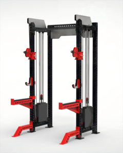 Station de musculation multifonctionnelle tout-en-un en acier inoxydable pour usage commercial en salle de sport, équipement de fitness OEM avec rack Smith - Product Image 1