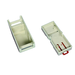 2025 ABS nhựa màu trắng vật liệu chống cháy Clip Din Rail PCB Hộp dụng cụ điện tử thùng 88*37*59 Mét cic59 - Product Image 4