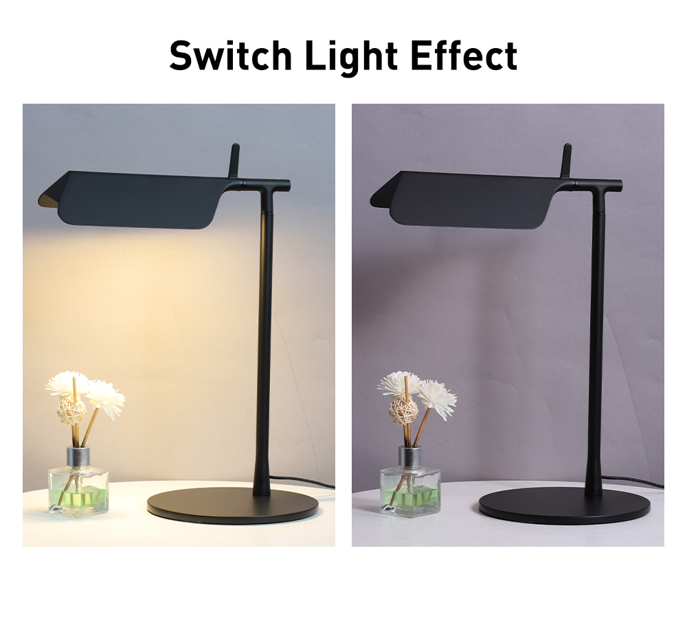 Nordic Modern Study Indoor Iron LED Office Works Reading Desk Table Lamp Light