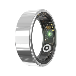 Bague connectée Bluetooth DG02 : Suivi des pas, distance, calories, fréquence cardiaque, tension artérielle, stress, sommeil et <span class=keywords><strong>cycle</strong></span> <span class=keywords><strong>menstruel</strong></span> - Product Image 1