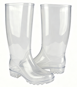 <span class=keywords><strong>Bottes</strong></span> <span class=keywords><strong>de</strong></span> <span class=keywords><strong>pluie</strong></span> entièrement <span class=keywords><strong>transparentes</strong></span> pour femmes - Product Image 3