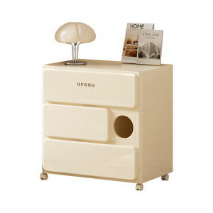 Uforu Childrens Wardrobe <b>Plastic</b> Storage Cabinet With <b>Wheels</b> Multi Compartment Bedroom Closet For Kids Room Organization - Product Image 5