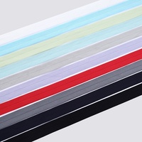 Sangle élastique pliable en nylon et spandex, avec bordure en fil, personnalisable, multicolore, pour accessoires de vêtements et de chaussures