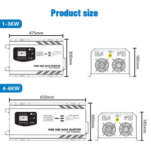 Inversor Solar Híbrido Ampinvt de 3000w 230vdc 220vdc, el <span class=keywords><strong>Mejor</strong></span> en Oferta para Sistemas Fuera de la Red, Precio de Inversor Fuera de la Red para el Hogar - Product Image 2