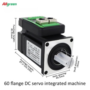 Controlador de Motor Servo Allgreen DC24/48V 6/10/12/15A IP65 3000RPM 200/400/600W 0.637/1.27/1.91N.m, Controlador de Motores Servo Integrado - Product Image 3