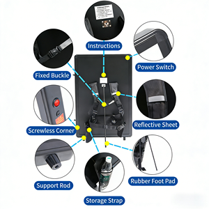 Cartel Publicitario Móvil, Mochila Publicitaria Digital con Pantalla LED, Caja de Luz - Product Image 5