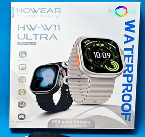 DF HW W11 ULTRA  Monitor de Actividad Física y Salud  550mAH Conexión Bluetooth  Música Local - Product Image 2