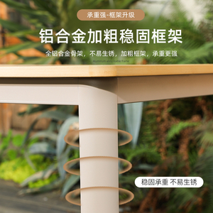 Juego de mesa y sillas de ratán para exteriores Wan Yusen, impermeable, muebles contemporáneos para patio, jardín, balcón y comedor. - Product Image 4