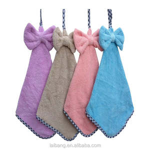 <span class=keywords><strong>Serviette</strong></span> de cuisine suspendue en microfibre ultra douce pour enfants, motif <span class=keywords><strong>canard</strong></span> de dessin animé, mignonne, pour le lavage des mains et la vaisselle - Product Image 5