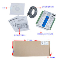 Carte de contrôle CNC Ethernet 3, 4, 6 axes pour onduleur VFD avec isolation IO anti-interférence 3,5 kV et interface Mach3 stable