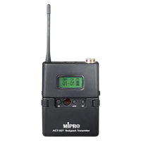 Penerima Nirkabel Ganda MIPRO Berkualitas Tinggi dengan Audio Jernih dan Antena Diversitas 24MHz untuk Sistem Mikrofon Kelas