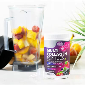 OEM Private Label all'ingrosso sbiancante integratore sanitario collagene di pesce Peptide in polvere bevanda collagene marino polvere bustina