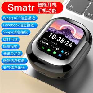 หูฟัง SE-ONE Ai Translator รุ่น V5.3 พร้อมหน้าจอสัมผัสแบบเลื่อน ดีไซน์สไลด์ ชิปเซ็ต JL แบตเตอรี่ใช้งานได้ยาวนาน ไฟ LED แสดงสถานะ กันน้ำระดับ IPX5 - Product Image 2