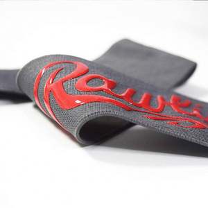 สายรัดยางยืดพิมพ์ลายซิลิโคนขนาด 40 มม. เป็นมิตรกับสิ่งแวดล้อม ได้รับการรับรองมาตรฐาน Oeko-Tex ปรับแต่งได้ พร้อมแผ่นรองซิลิโคน สำหรับการปั่นจักรยาน - Product Image 1