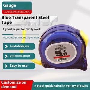 Hersteller Großhandel Edelstahl Maßband PP Material Mehrere Spezifikationen Blau Transparente Standard waage in Box - Product Image 4