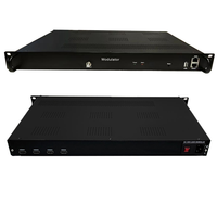 Transmodulateur numérique multi-standard 4/8 FTA DVB-S2 Tuners HD vers RF 4 canaux, compatible ISDB-T / DVB-T / ATSC / DVB-C