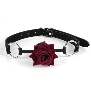 Bâillon buccal en silicone souple, design respirant et confortable, accessoires de bondage romantique pour adultes, jouets intimes pour couples - Product Image 1