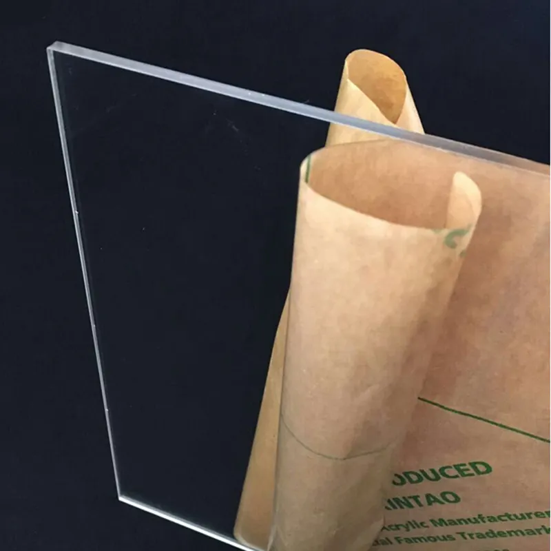 Eyeshine Acrylic Sheet Clear Cast Square Panel Transparent Plastic Board For DIY Display Projects Craft
