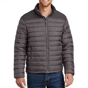 Premium Quality Unisex Reversible Winter Puffer Jackets OEM Service Wholesale Full Sleeve Waterproof Windproof Men Outdoor - Product Image 1