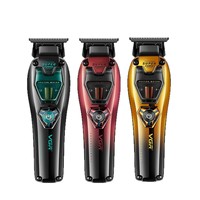 VGR668T – Nouvelle tondeuse rechargeable haut de gamme pour salon professionnel, affichage numérique, haute vitesse 8 000-11 000 tr/min