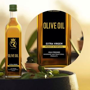 Autocollants imperméables avec logo FX, impression en rouleau, étiquettes d'emballage adhésives, estampage à chaud, étiquettes en feuille d'or rose pour les bouteilles d'huile d'olive - Product Image 2