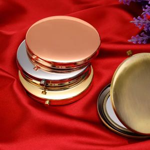 Personalized Pocket <b>Mirror</b> Rose Gold <b>Compact</b> <b>Mirror</b> with logo - Product Image 3