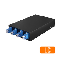 Panel Patch Fiber Optik 8 Port SCFC LC ST Set Lengkap dengan Pigtail dan Flange untuk Jaringan FTTH