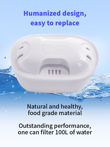 <span class=keywords><strong>Filtre</strong></span> de remplacement pour <span class=keywords><strong>pichet</strong></span> à <span class=keywords><strong>eau</strong></span> avec réduction du <span class=keywords><strong>plomb</strong></span>, pichets filtrants à <span class=keywords><strong>eau</strong></span> portables pour la maison, capacité de 3,2 L - Product Image 5