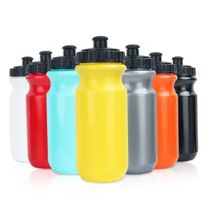 Özel LOGO taşınabilir BPA ücretsiz 550Ml sıkmak bisiklet spor salonu içecek plastik su şişeleri için açık koşu dağ