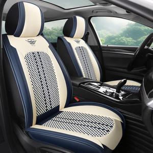Funda de asiento de cuero de lujo, cojín de asiento de coche, fundas de asiento de coche de cuero para Toyota Honda Mazda Mercedes Tesla bmw - Product Image 2
