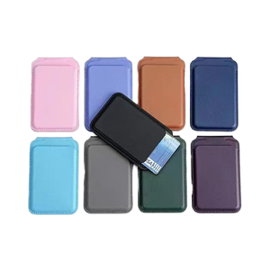 Portefeuille magnétique pliable en cuir PU pour iPhone, support de cartes, logo personnalisé, vente en gros, livraison directe - Product Image 2