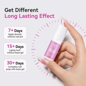 BORN PRETTY 7g <span class=keywords><strong>Colle</strong></span> à <span class=keywords><strong>ongles</strong></span> artificielle à séchage rapide, <span class=keywords><strong>colle</strong></span> à <span class=keywords><strong>ongles</strong></span> professionnelle super résistante, <span class=keywords><strong>colle</strong></span> à <span class=keywords><strong>ongles</strong></span> à appliquer au pinceau, SANS lumière UV - Product Image 6