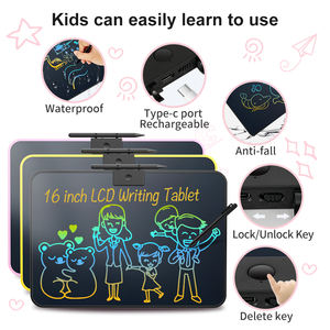 <span class=keywords><strong>Tablette</strong></span> d'écriture numérique sans papier d'école Portable 16 pouces adultes enfants <span class=keywords><strong>tablette</strong></span> d'écriture électronique lcd - Product Image 2