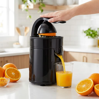 Elektrische roestvrijstalen citruspers met automatische pulpverwijdering, waterdicht, lekvrij, huishoudelijke slowjuicer