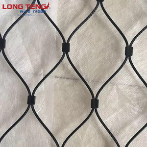 304L 316L linh hoạt Cáp thép không gỉ dây lưới cho an toàn <span class=keywords><strong>Net</strong></span> an ninh hàng rào lưới Tác động kháng cầu bảo vệ <span class=keywords><strong>Net</strong></span> - Product Image 3