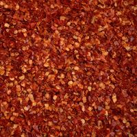 Fabricant chinois certifié HACP HALAL, piment rouge concassé 7000-10000SHU, flocons de piment rouge séché
