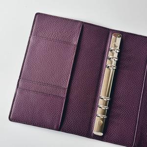 Custom Daily Use A5 Size PU Leather Hardcover <b>Binder</b> <b>Notebook</b> Set Business and Student Diary Loose-leaf - Product Image 6