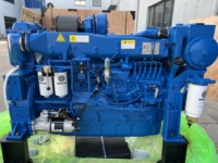 Moteur diesel marin SCDC Weichai WD10C258-15 190 kW 258 CV 1500 tr/min, moteur de bateau 6 cylindres pour bateau de pêche, bateau de travail