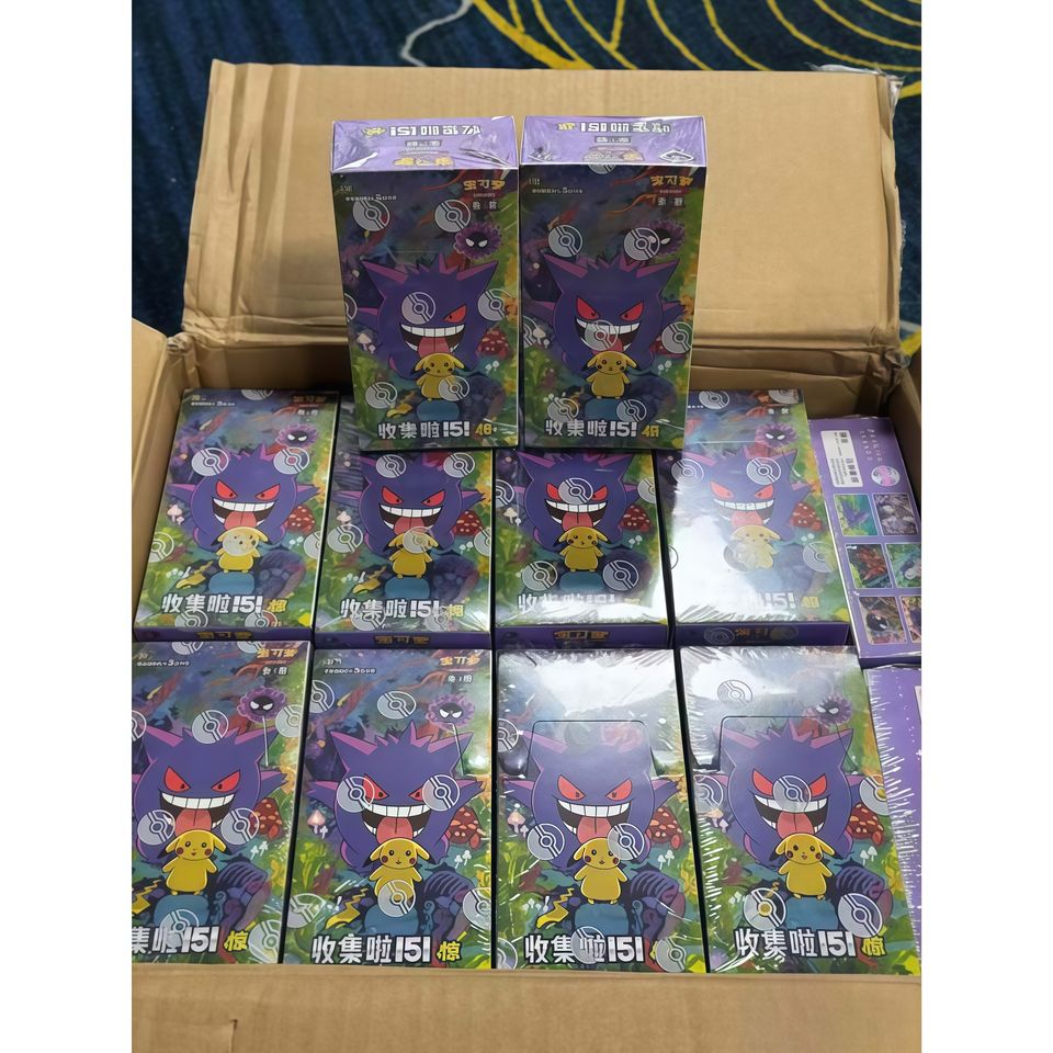 Rare Pokemon 151 Surprise Blind Box with Original Japanese Pokemon ...