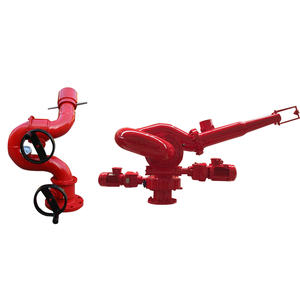 Tuyau d'incendie télécommandé pour la surveillance de l'eau, en acier inoxydable, capacité 120m³/h-3600m³/h, type portable et fixe - Product Image 1