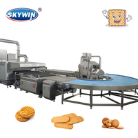 Ligne de production de biscuits économique 2026 : Machine à biscuits avec mouleuse rotative et four de boulangerie