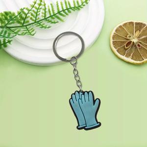 Para la serie médica <span class=keywords><strong>Shein</strong></span>: Llavero creativo con mosquetón de PVC de goma suave, decoración DIY para mochila y coche - Product Image 2