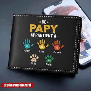 Portafoglio in Vera Pelle per Uomo Personalizzato con Blocco RFID, Design di Lusso, Regalo per Anniversario e Festa del Papà - Product Image 3