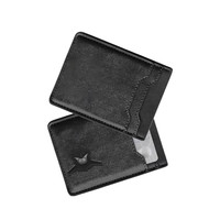 Cartera Personalizada Icónica Her O con Múltiples Ranuras para Tarjetas, Compartimento para Efectivo, de Poliéster, Corta, Plegable, B Atman, Billetera Con De Batmat