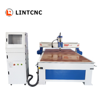 7.5kw broche refroidi par air 5x10 CNC routeur tête unique bois massif coupe moulin Machine 4 axes pour cylindres sculpter