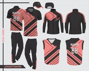 Estilo de moda Cómodo Conjunto de uniforme deportivo de cricket jersey de cricket con nombre de equipo personalizado Logotipo de color Tamaño disponible - Product Image 2