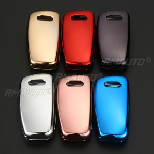 Coque de protection souple en TPU pour clé de voiture Audi C6 A7 A8 R8 A1 A3 A4 A5 Q7 A6 C5 – Accessoire de style automobile - Product Image 2