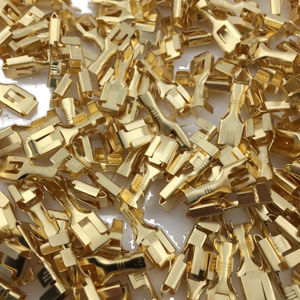 Baxin DJ621-B6.3A/B/C 真鍮色圧着式ケーブルコネクタ端子 - Product Image 4